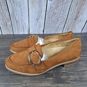 Naturalizer Mina Faux Suede Buckle Loafer
